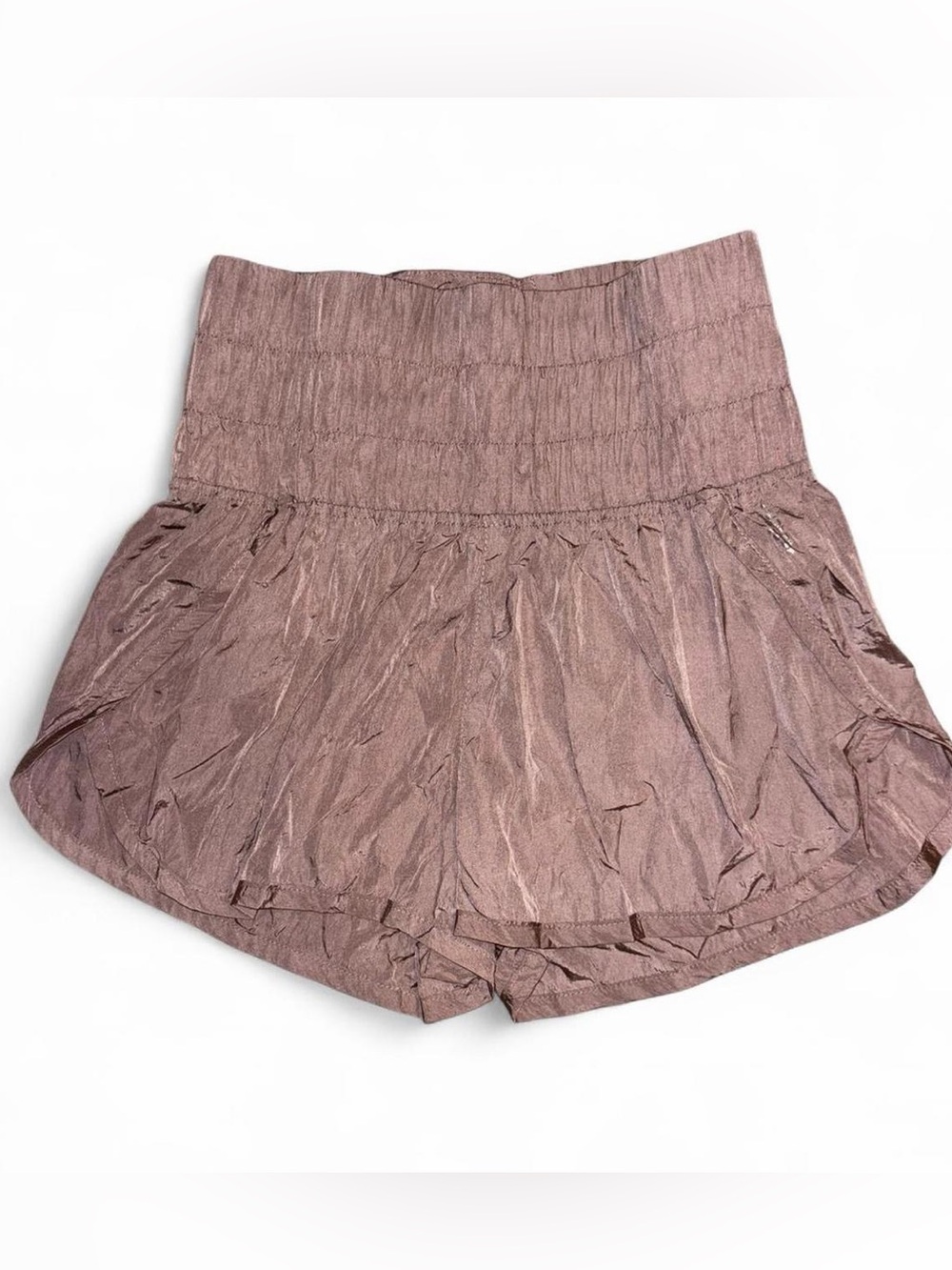 Pink/brown free people movement shorts